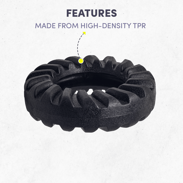 Barkbutler x Fofos Tyre Toy for Dogs