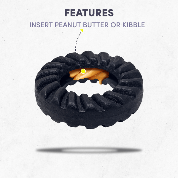 Barkbutler x Fofos Tyre Toy for Dogs