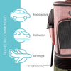 Fofos Comfort Premium Outdoor Carrier for Dogs and Cats