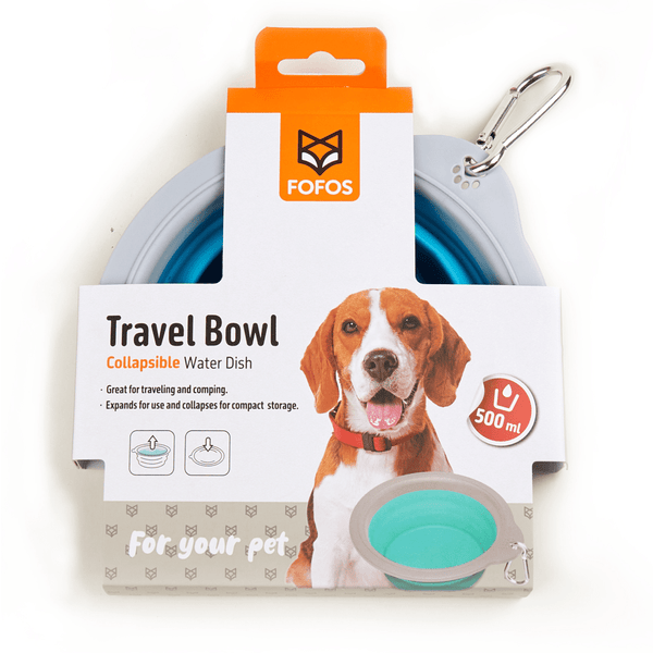 Barkbutler x Fofos Collapsible Bowl for Dogs (Blue)
