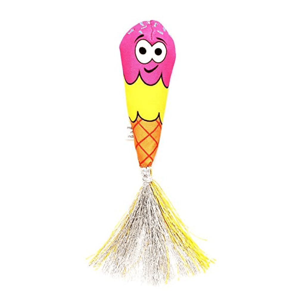 Goofy Tails Ice Cream Rattle Toy for Cats
