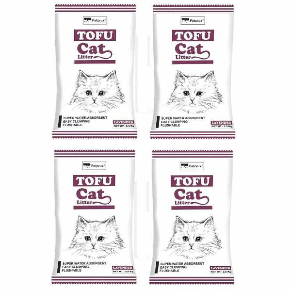 Petcrux Exclusive Organic Tofu Cat Litter (Lavender)