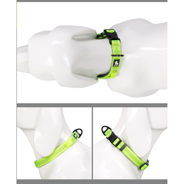Truelove Padded Collar for Dogs (Neon yellow)
