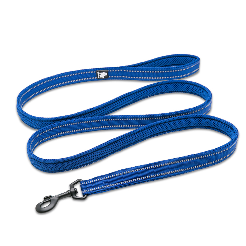 Truelove Royal Classic leash with D Rings for Dogs (Blue 110cm) Dogs-Collar, Leashes, harnesses True Love L:25mm Width