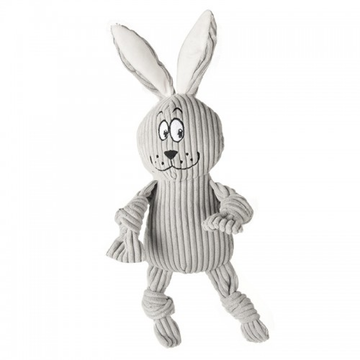 Fofos Fluffy Rabbit Toy for Dogs (Grey)