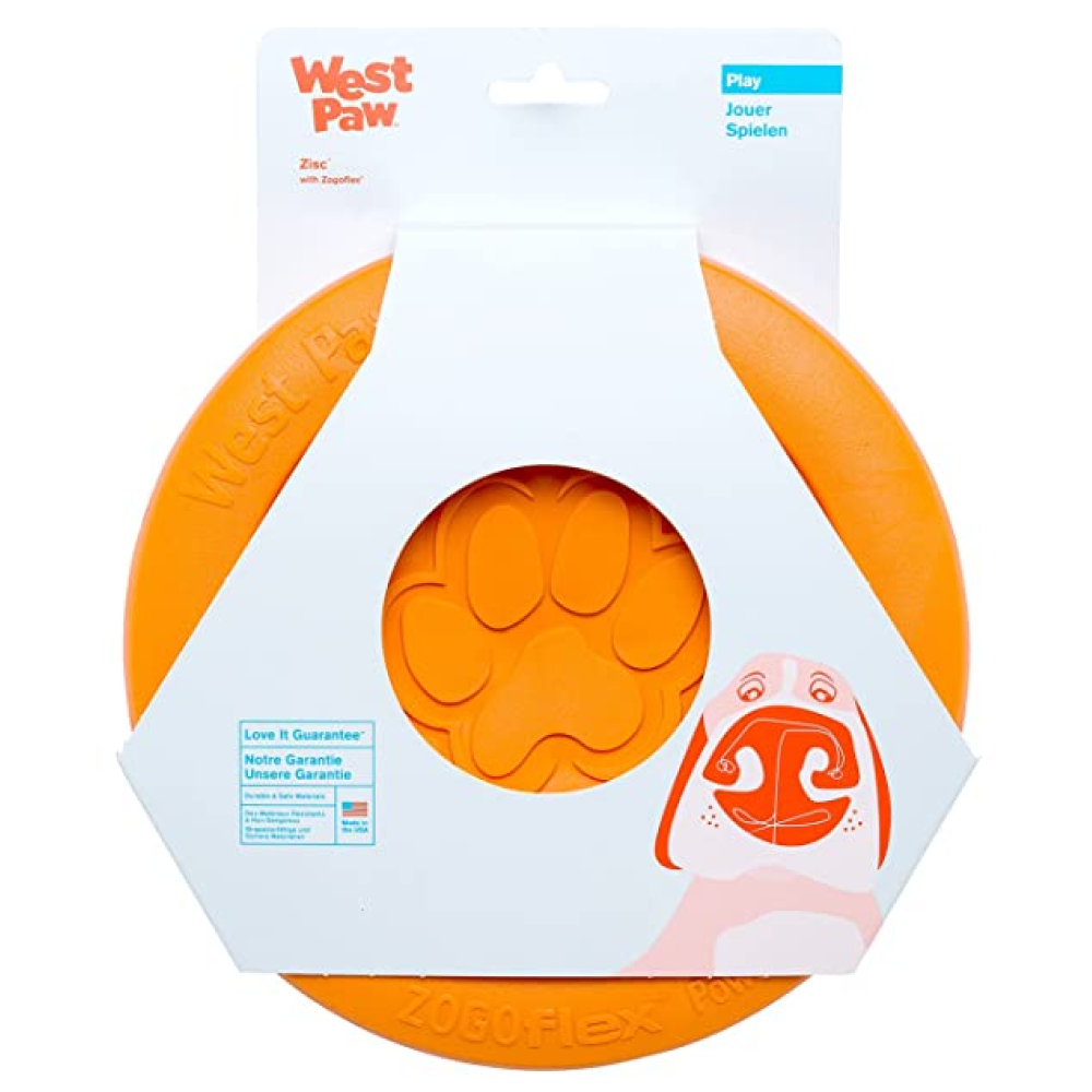 West Paw Design Tangerine Zisc