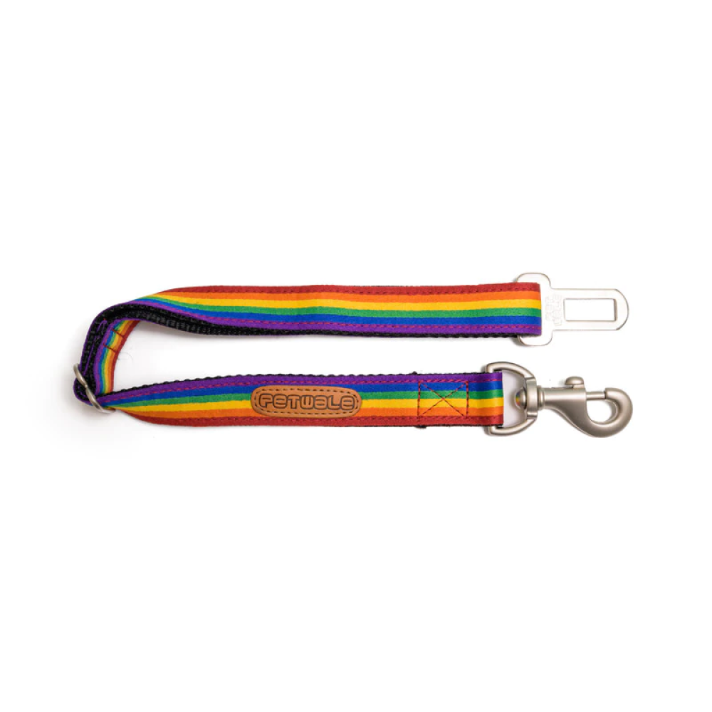 PetWale Car Seat Belt for Dogs and Cats (Rainbow)