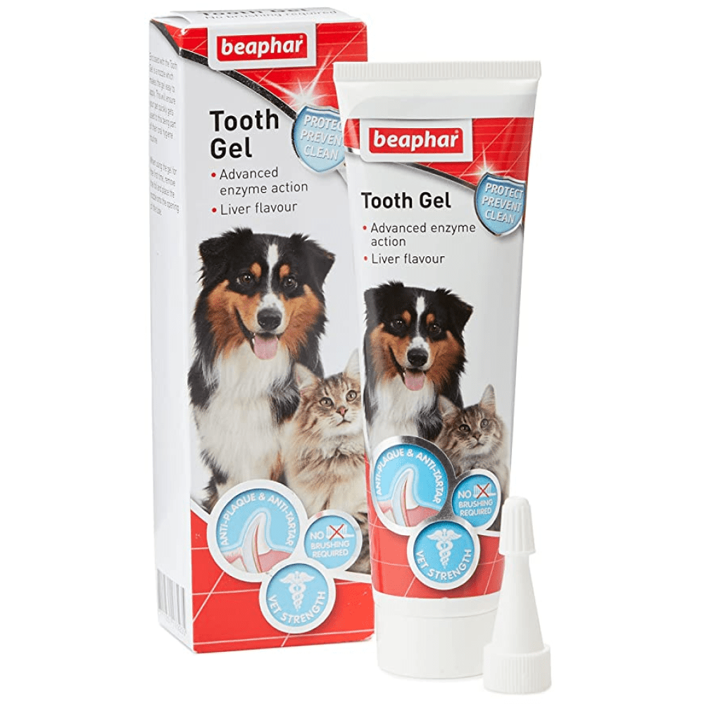 Beaphar Tooth Gel and Puppy Potty Trainer for Dogs Combo