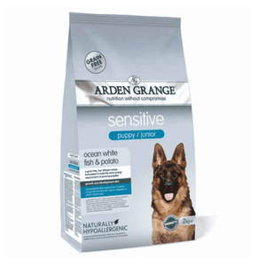 Arden Grange Sensitive Puppy/Junior Dog Dry Food | Ocean White Fish & Potato