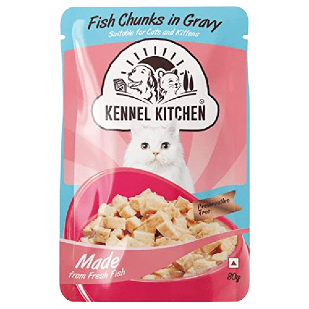 Kennel Kitchen Fish Gravy All Life Stage Wet Food, Scoopy Lavender Natural Brown Sand Cat Litter Combo Exclusive Combo Exclusive Combo