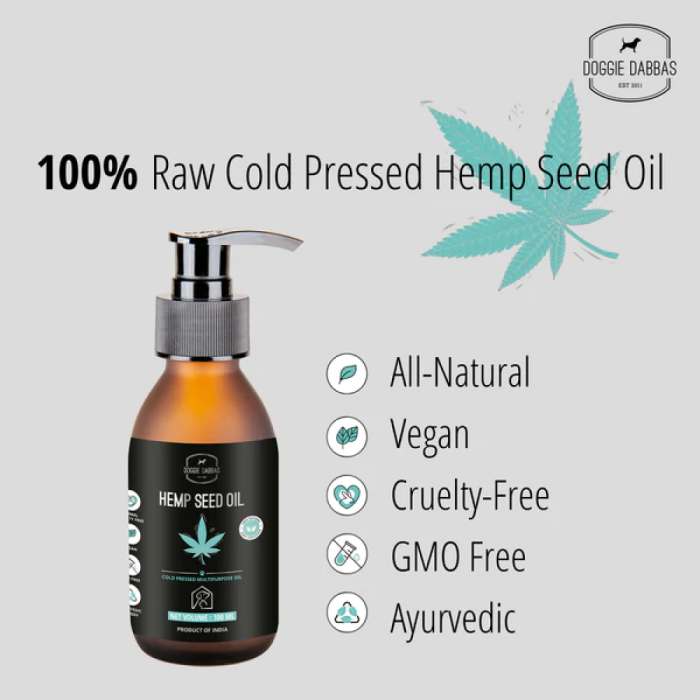 Doggie Dabbas Hemp Oil for Dogs and Cats