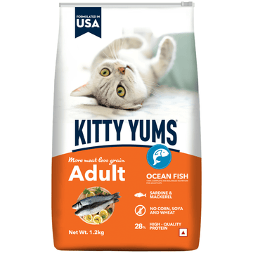 Kitty Yums Ocean Fish Adult (1+ years) Cat Dry Food