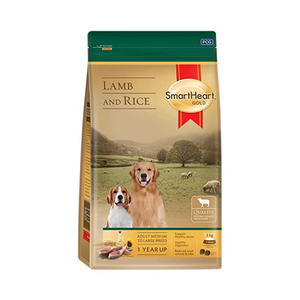 SmartHeart Gold Adult Dog Lamb & Rice Dry Food