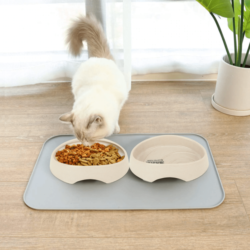 Basil Eco Friendly Bamboo Bowl for Cats