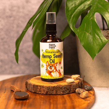 Happy Puppy Organic Hemp Oil for Dogs and Cats