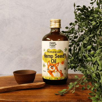 Happy Puppy Organic Hemp Oil for Dogs and Cats