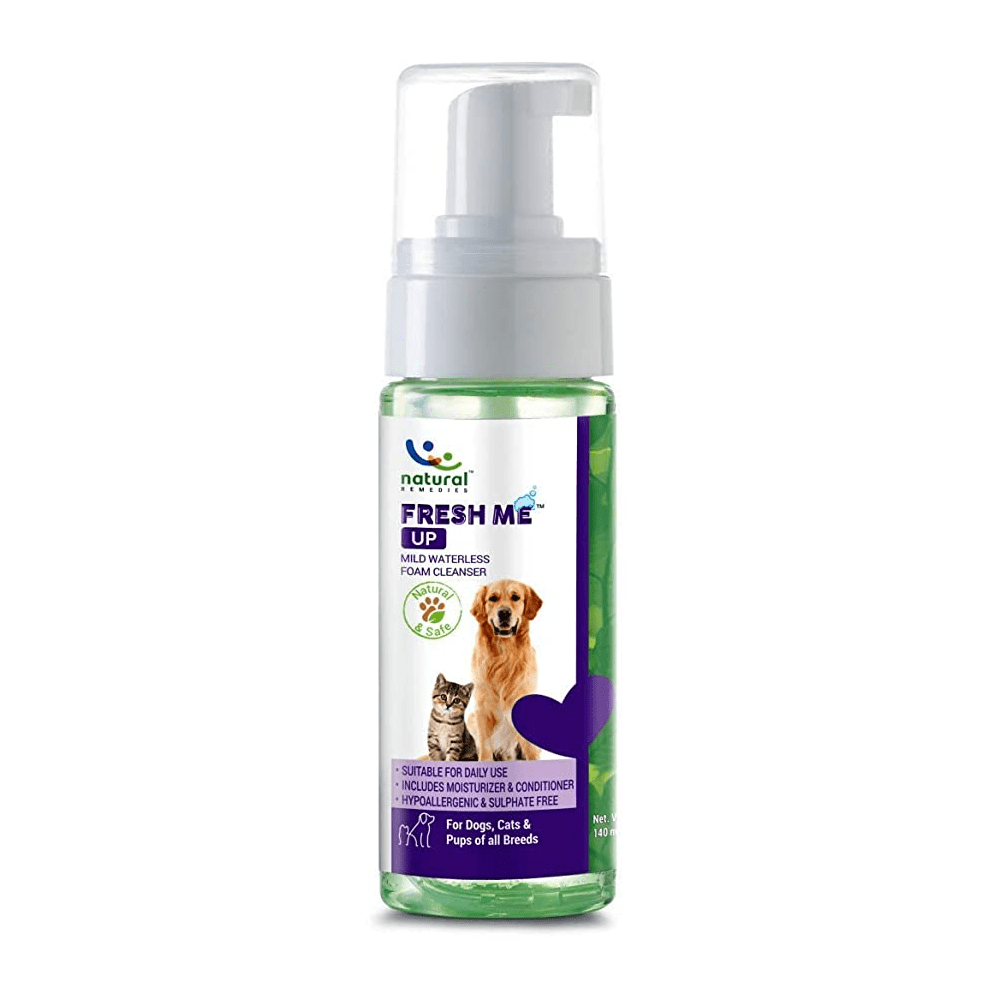 Natural Remedies Fresh Me Up Waterless Dry Shampoo for Dogs and Cats Both-Grooming Supplies Natural Remedies 450mL