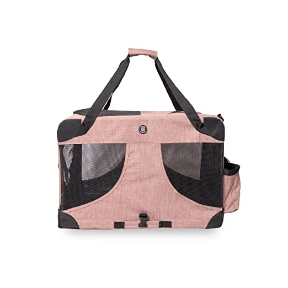 Fofos Comfort Premium Outdoor Carrier for Dogs and Cats (Light Pink)