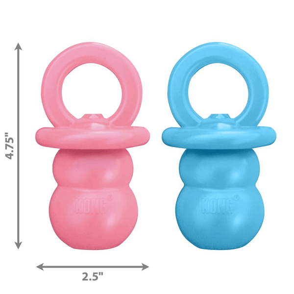 Kong Binkie Puppy Chew Toy for Dogs (Blue)
