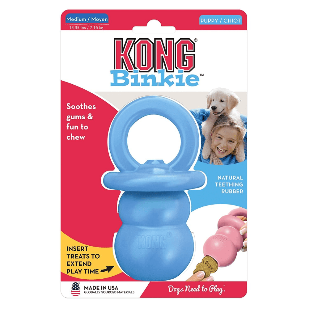 Kong Binkie Puppy Chew Toy (Assorted)