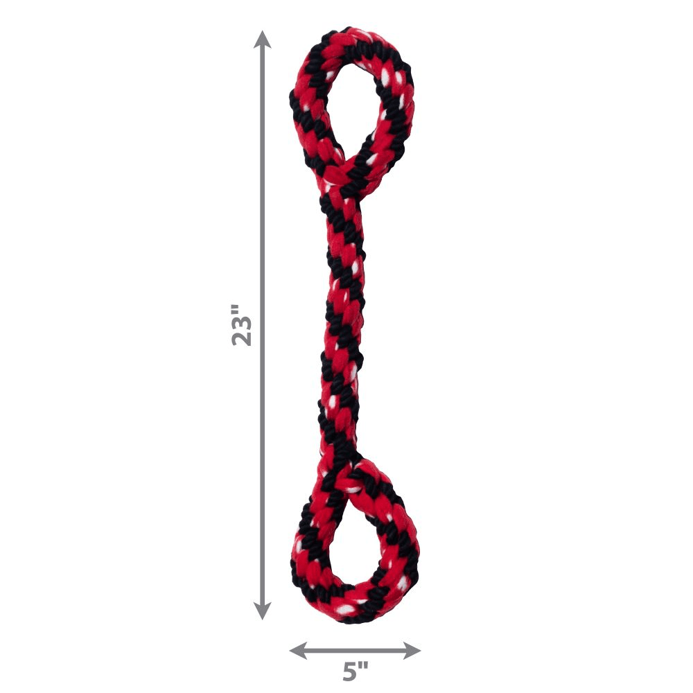 Kong Signature Rope Double Tug Toy for Dogs (22 inch)