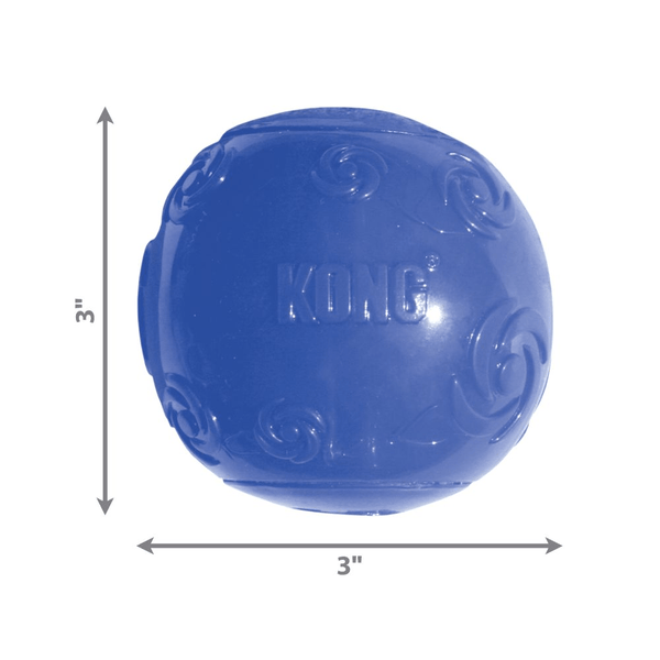 Kong Squeez Ball Toy for Dogs (Blue)