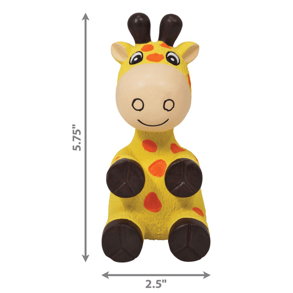 Kong Wiggi Giraffe Chew Toy for Dogs