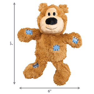 Kong Wild Knots Bear Toy for Dogs (Light Brown)