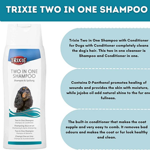 Trixie 2 in 1 Shampoo for Dogs