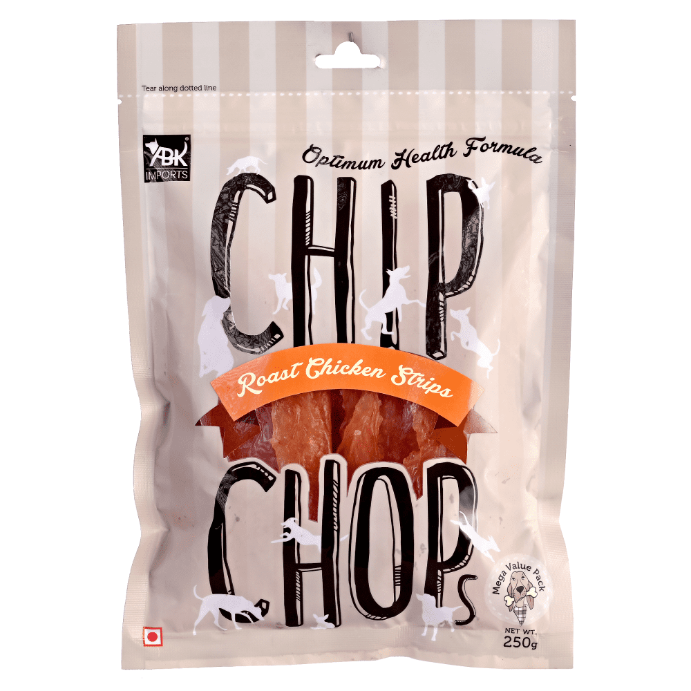 Chip Chops Sushi Rolls, Roast Chicken Strips and Biscuit Twined with Chicken Dog Treats Combo (3 x 70g)