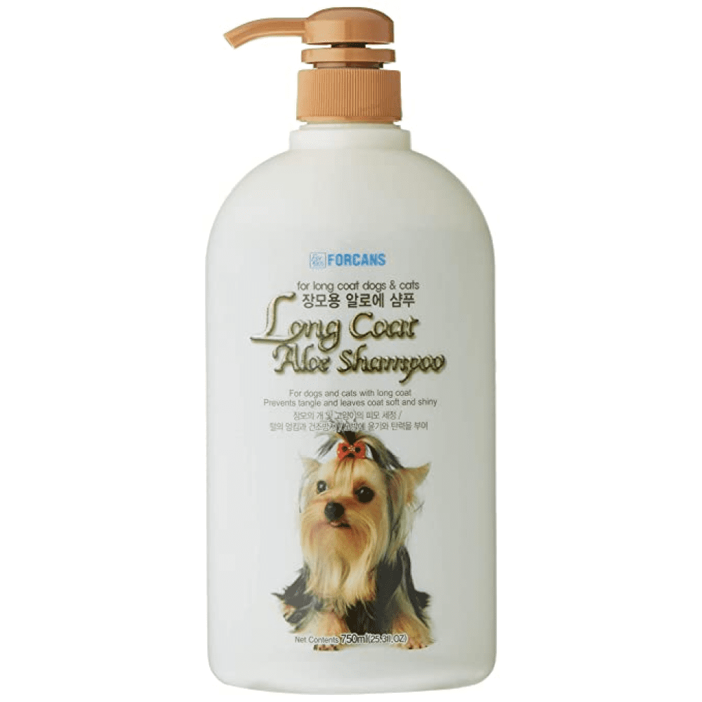 Forbis/Forcans Long Coat Aloe Shampoo for Dogs