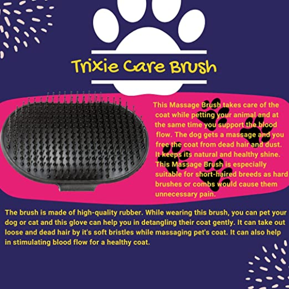 Trixie Brush Rubber for Dogs and Cats