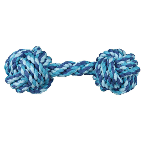 Trixie Dumbbell Rope Dog Toy (Blue)