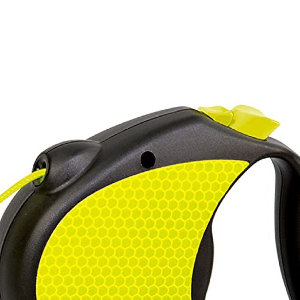 Trixie Flexi New Neon Retractable Leash for Dogs and Cats (Yellow)