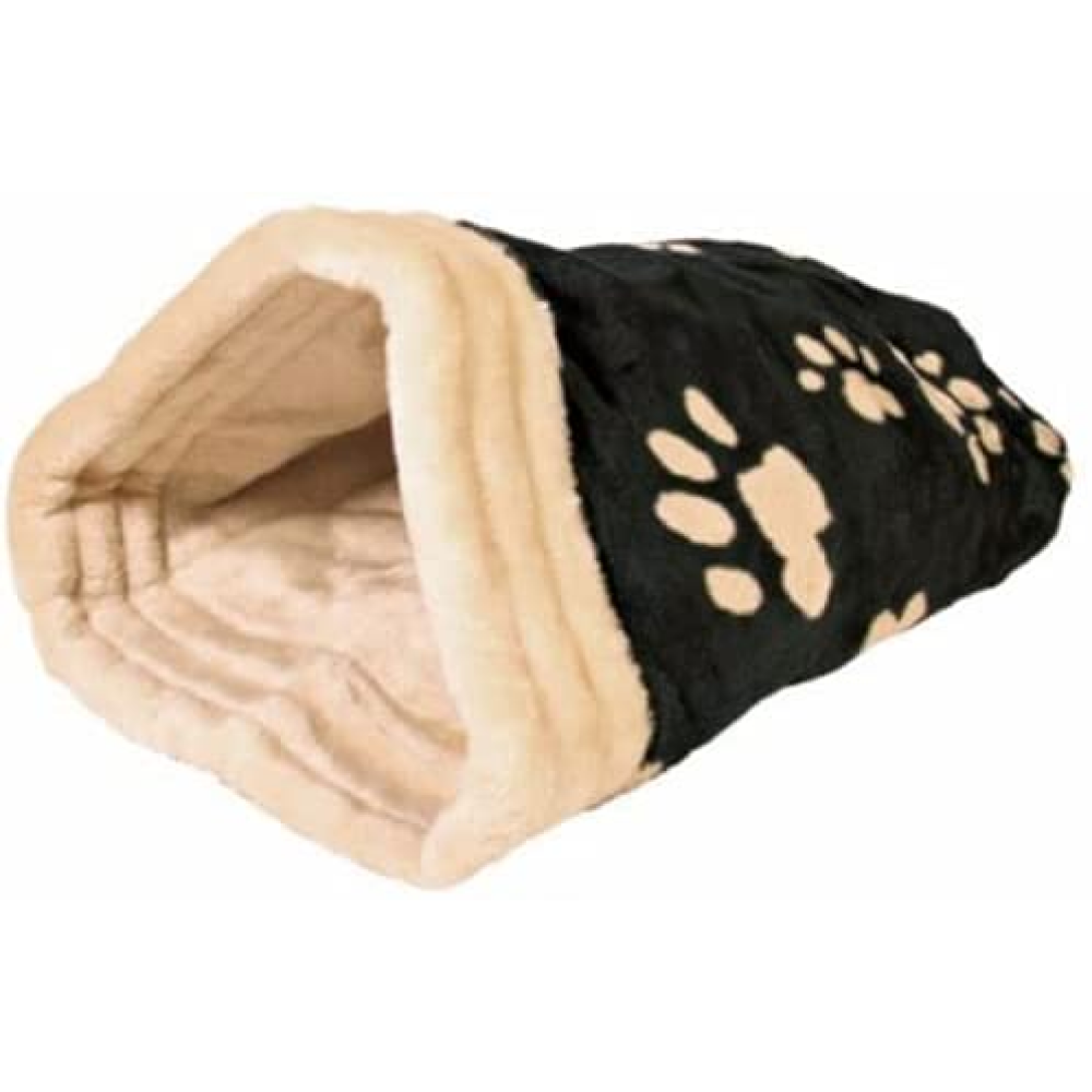 Trixie Jasira Cuddly Sack for Dogs and Cats (Black/Biege)