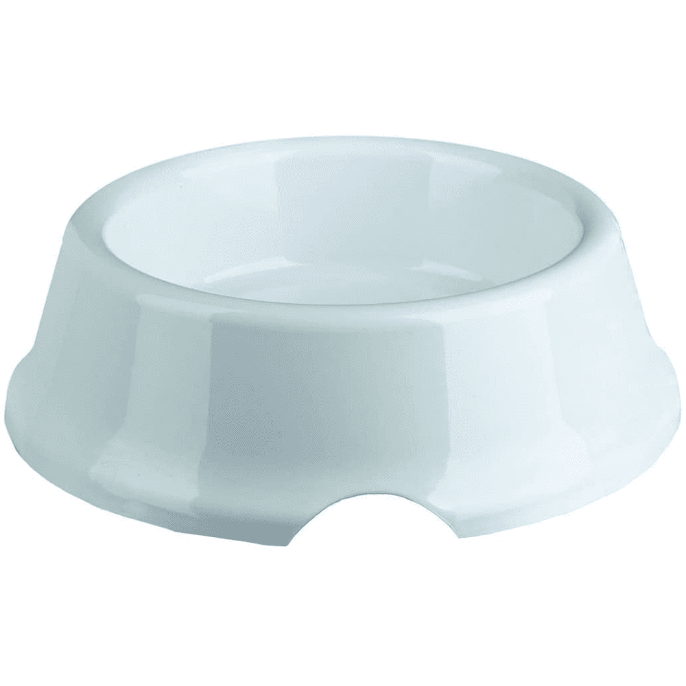 Trixie Non Slip Plastic Bowl for Dogs (White)