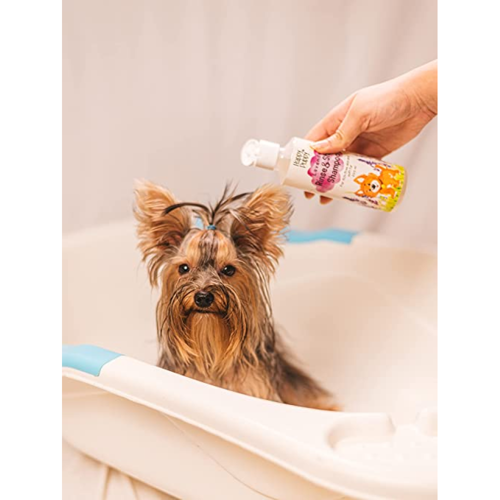 Happy Puppy Organic Rinse and Shine Shampoo Lavender for Dogs and Cats
