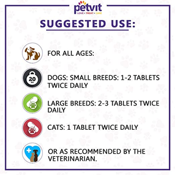 Petvit Calming Tablets for Dogs and Cats