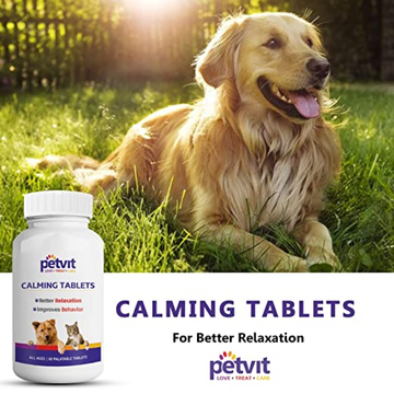 Petvit Calming Tablets for Dogs and Cats