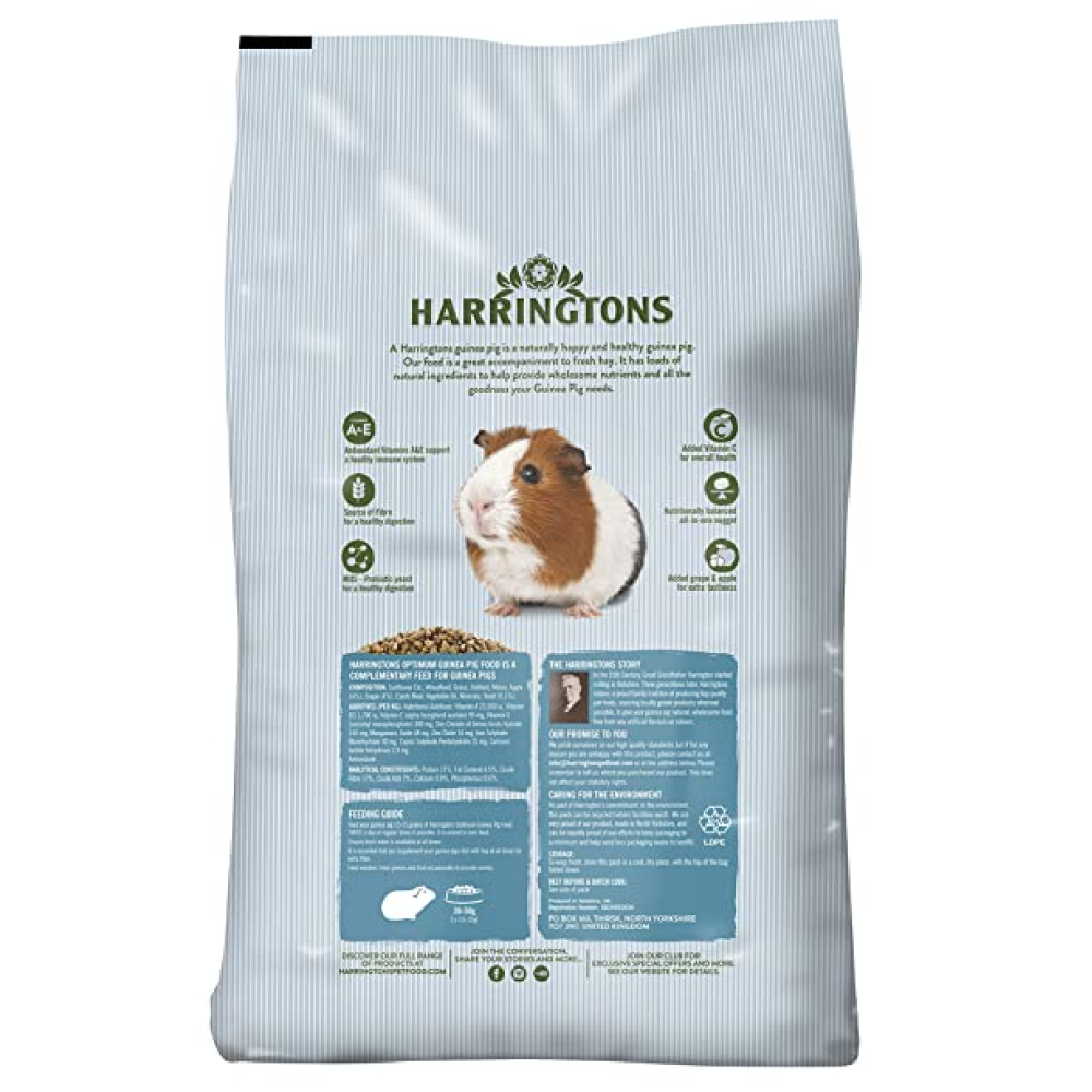 Harringtons Small Animal Optimum Guinea Pig Food