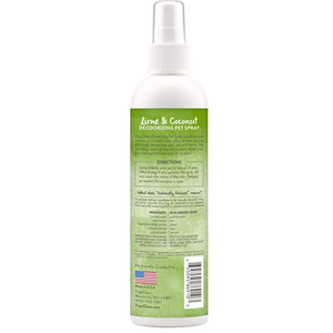 Tropiclean Lime & Coconut Deodorizing Pet Spray for Dogs and Cats