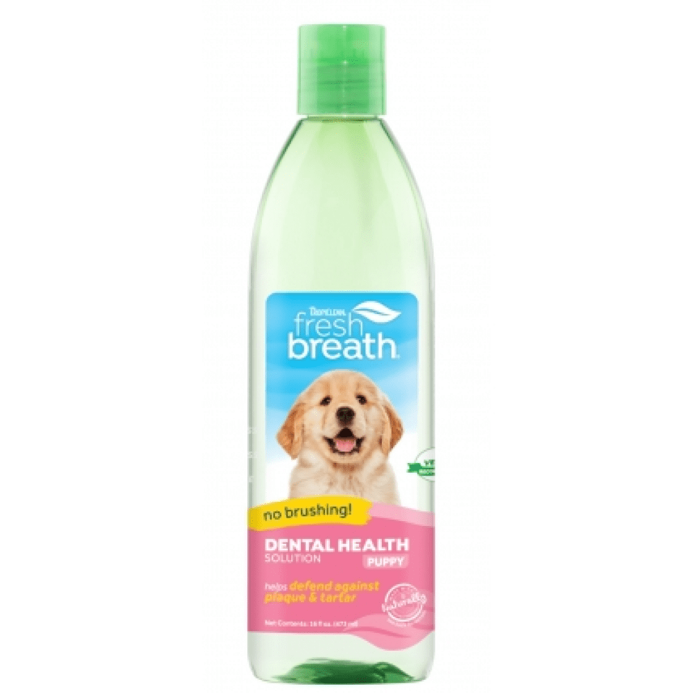 Tropiclean fresh breath oral care water additive best sale