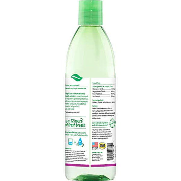 Tropiclean Fresh Breath Hip & Joint Water Additive for Dogs