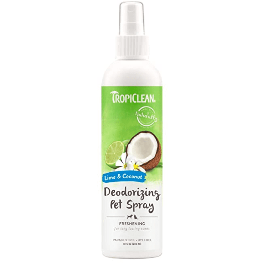 Tropiclean Lime & Coconut Deodorizing Pet Spray for Dogs and Cats