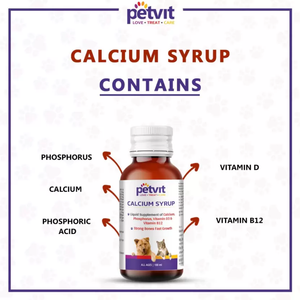 Petvit Calcium Syrup for Dogs