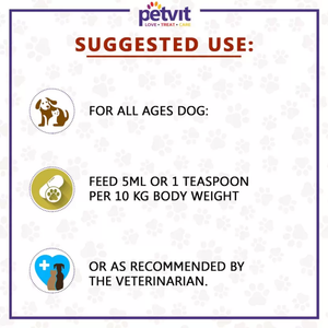 Petvit Calcium Syrup for Dogs