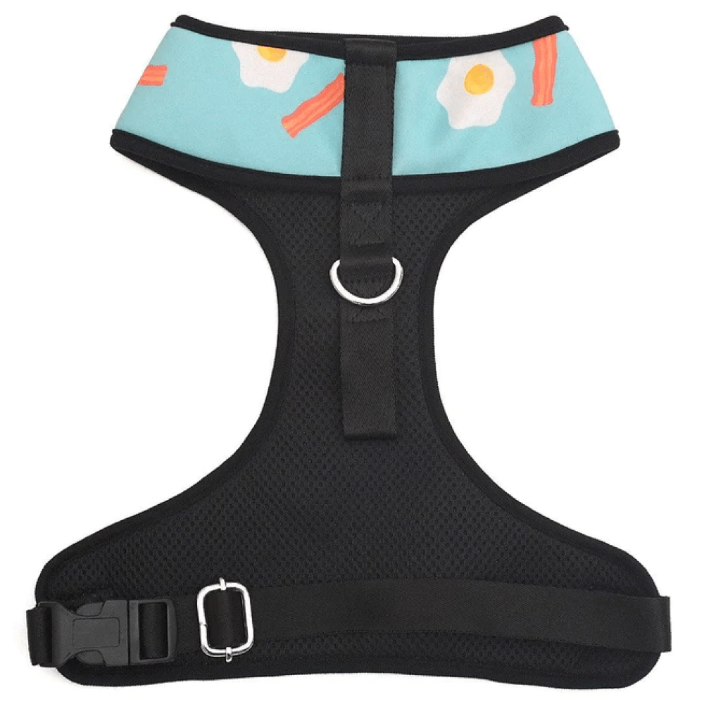 Mutt of Course Eggs N Bacon Harness for Dogs