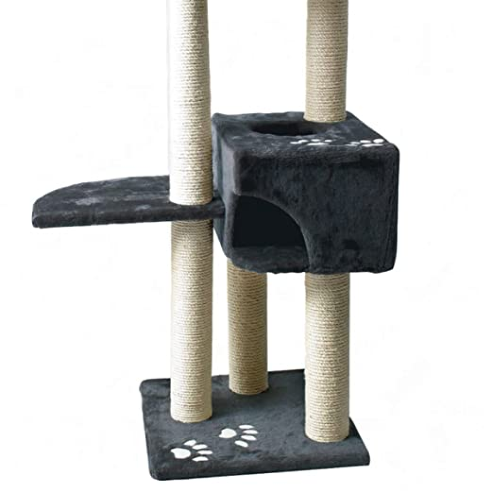 Trixie Alicante Scratching Tree for Cats (Grey) Cats-Toys Trixie Dropship