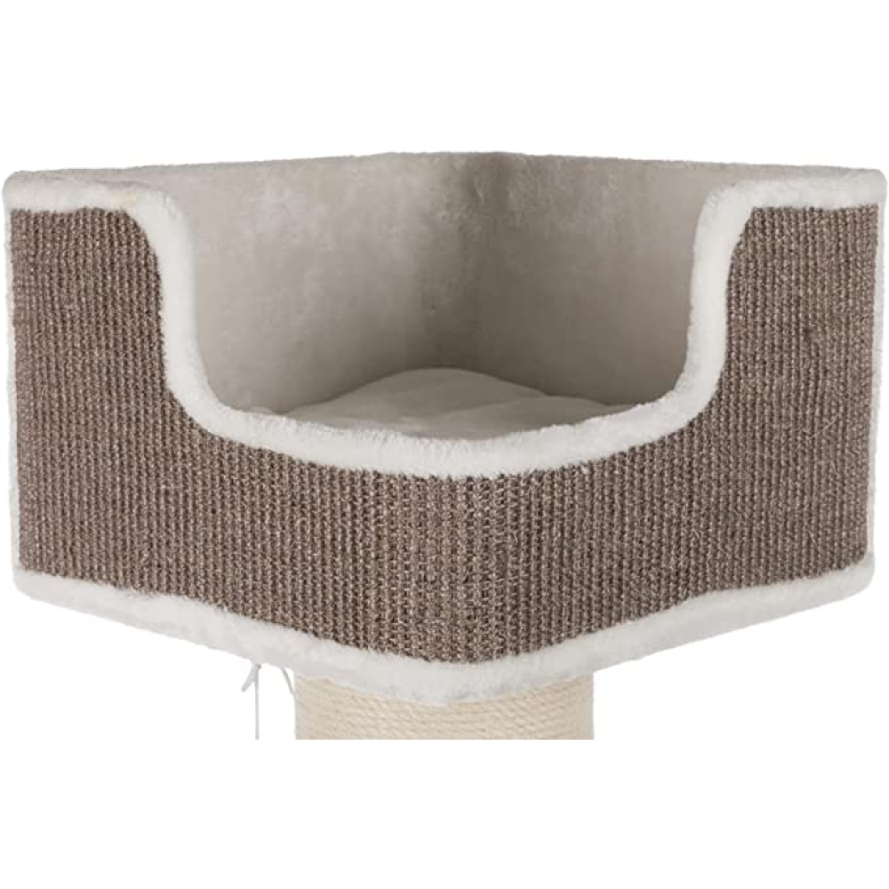 Trixie Ava Scratching Post for Cats (White/Grey) Cats-Toys Trixie Dropship