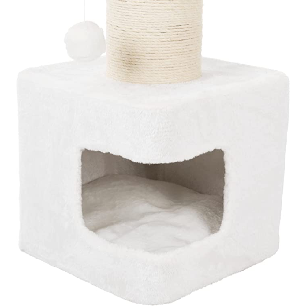 Trixie Ava Scratching Post for Cats (White/Grey) Cats-Toys Trixie Dropship